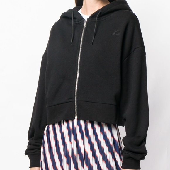 Être Cécile Floral Print Zipped Hoodie - Size XS - Picture 2 of 8